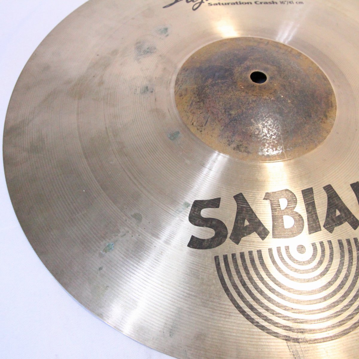 SABIAN Saturation Crash 16インチ 1044g セイビアン クラッシュ