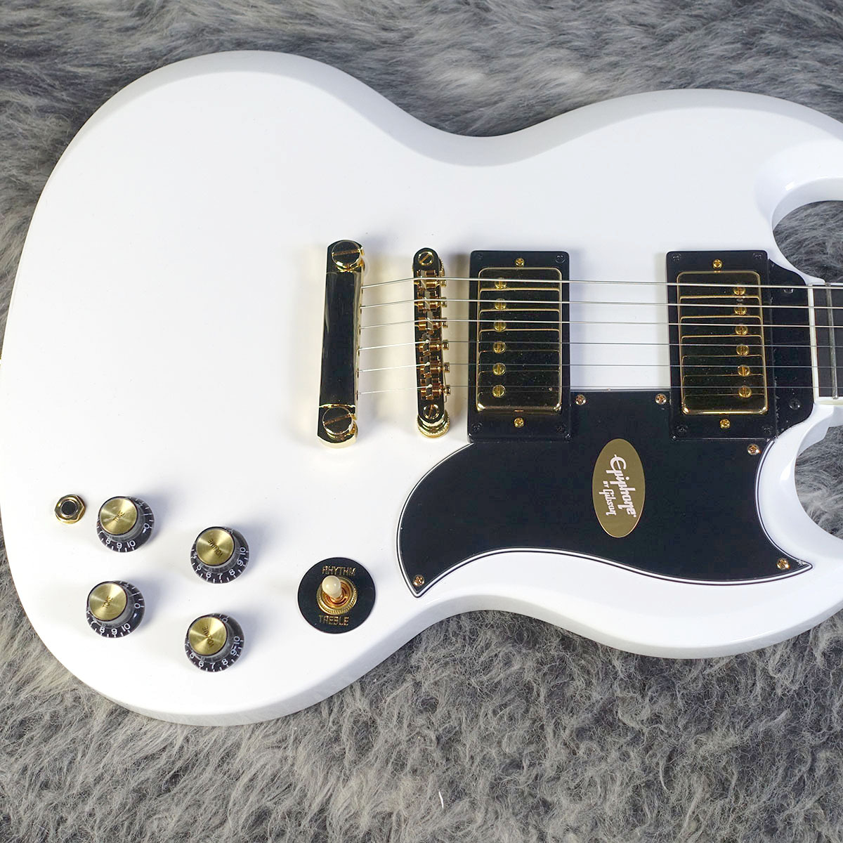 Epiphone SG アイボリー ギターケース付き Epiphone SG Custom Alpine White（新品/送料無料）【楽器検索