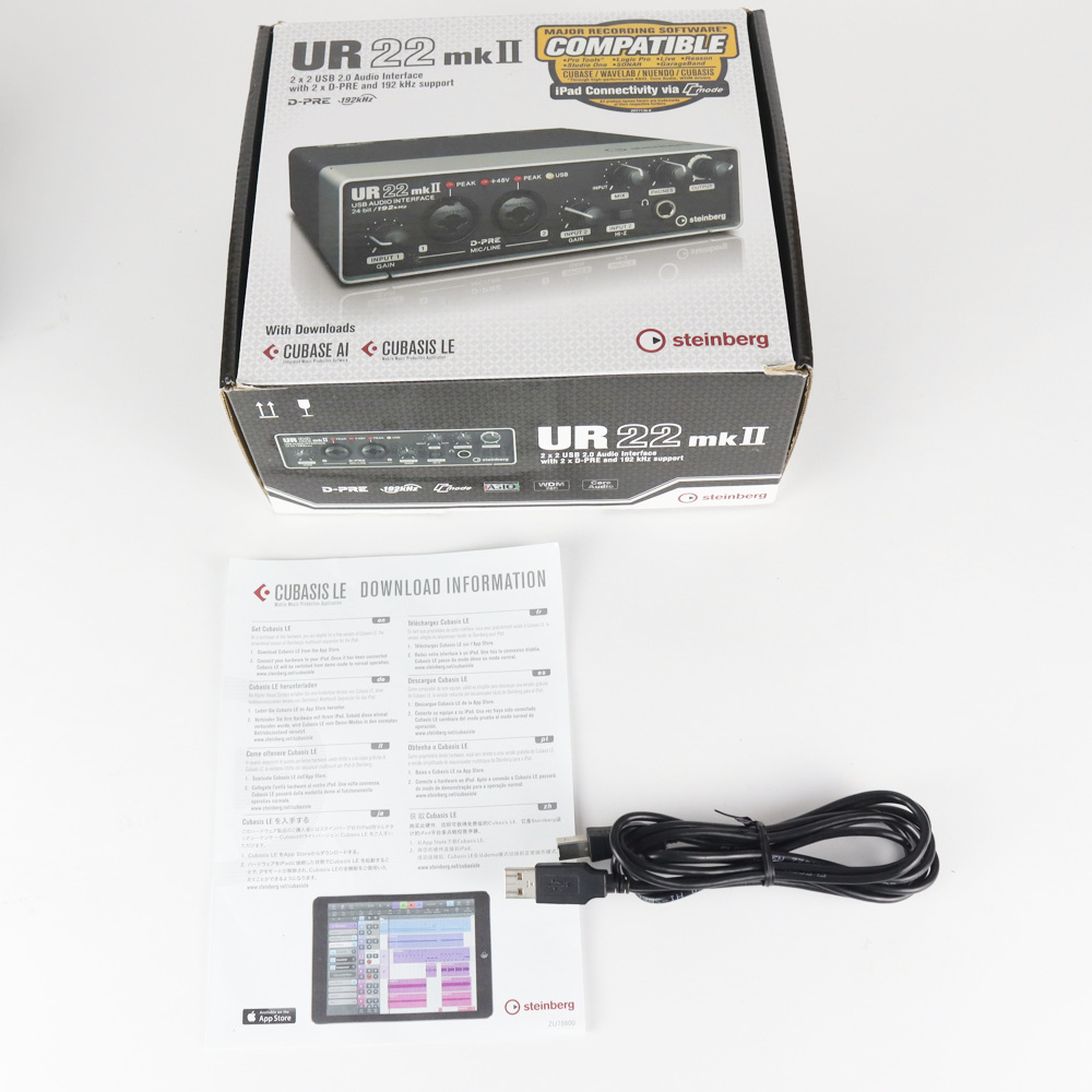Steinberg 【中古】 Steinberg UR22mkII スタインバーグ USBオーディオ