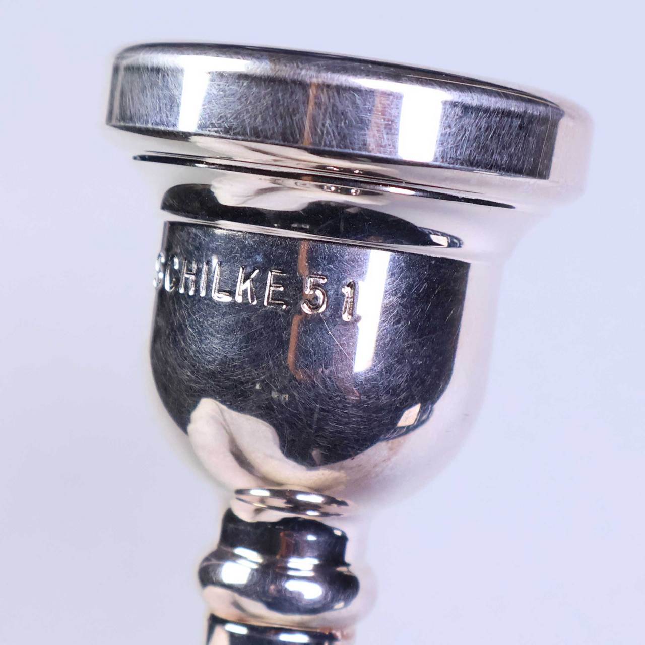 【美品】SCHILKE 51D マウスピース　トロンボーン シルキー トロンボーン・ユーフォニアム太管用マウスピース 【51D