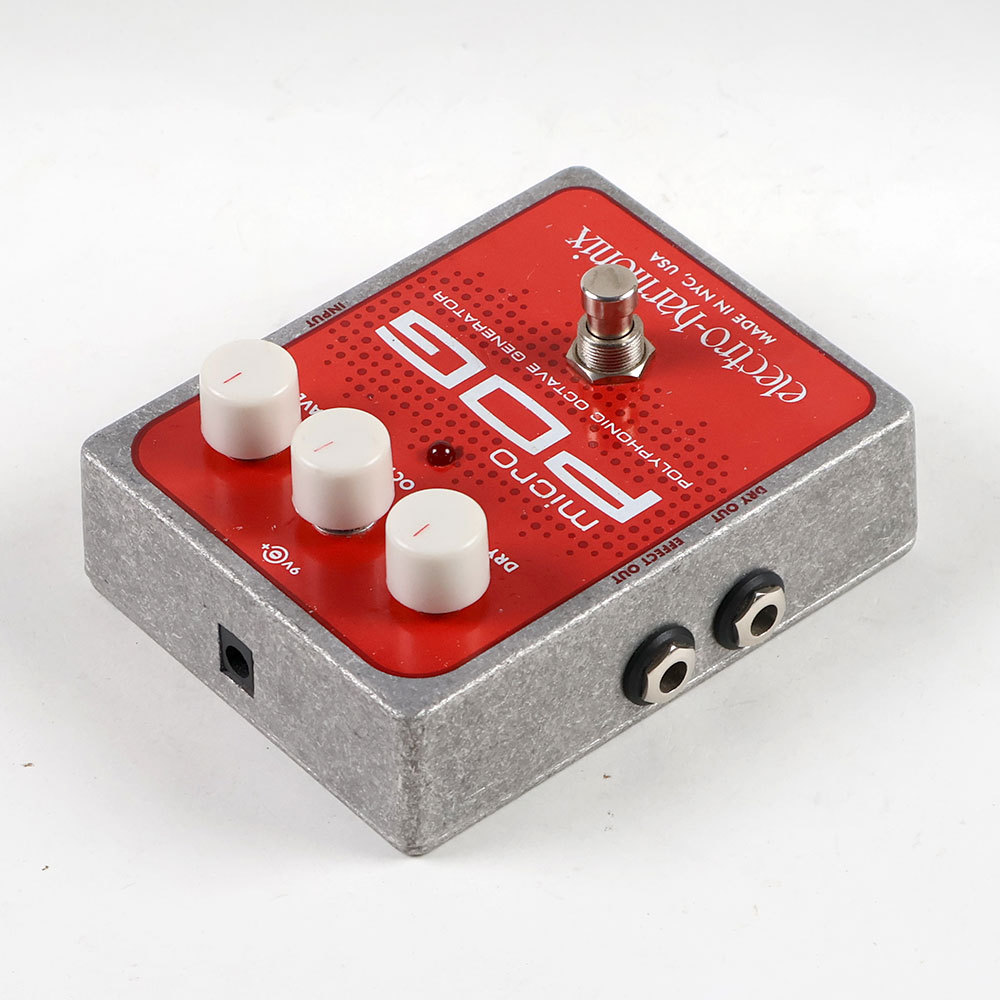 electro-harmonix micro POG オクターブジェネレーター Electro-Harmonix Micro POG Polyphonic Octave Generator Pedal