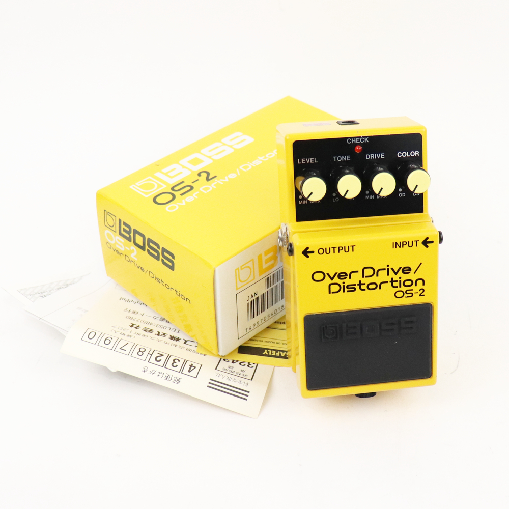 BOSS 【中古】オーバードライブ ディストーション エフェクター BOSS OS-2 OverDrive Distortion