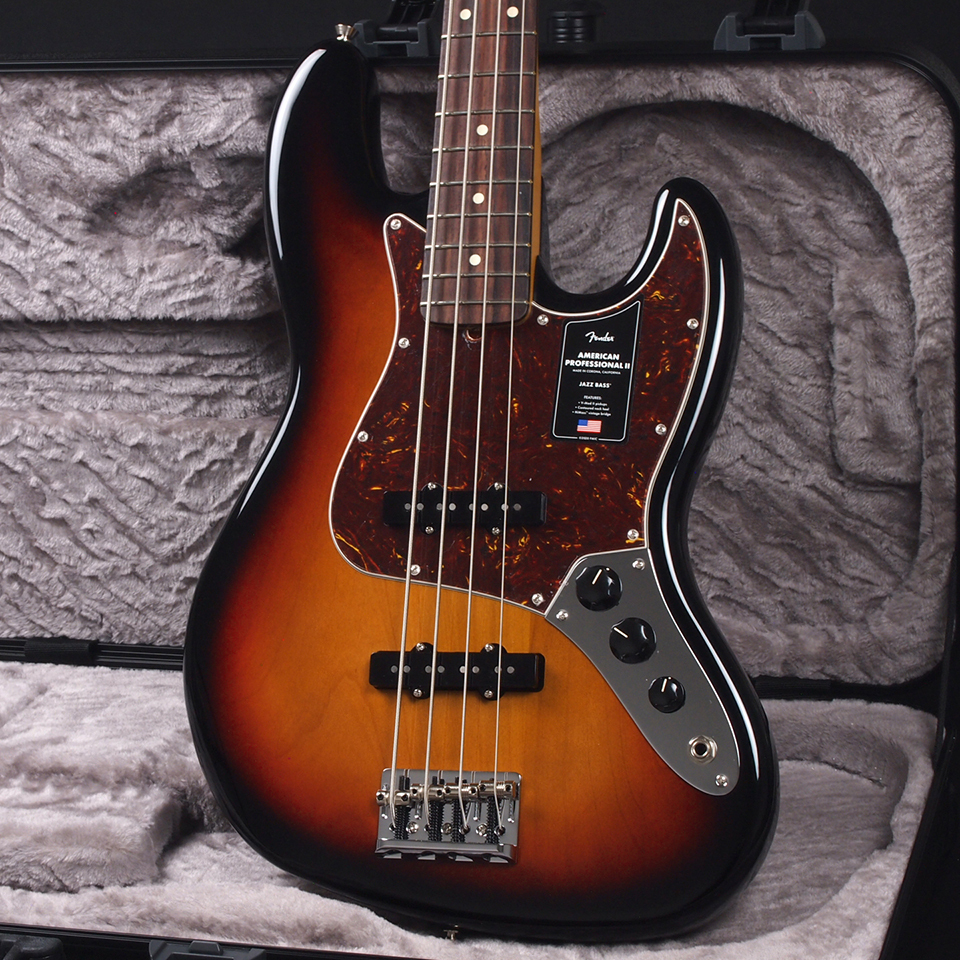 Fender American Professional II Jazz Bass Rosewood Fingerboard ~3-Color  Sunburst~（新品/送料無料）【楽器検索デジマート】