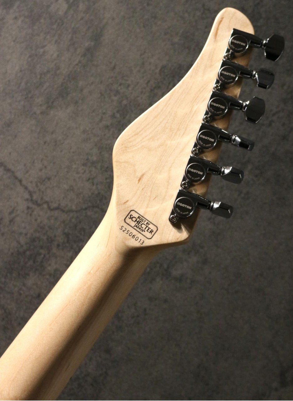 SCHECTER SD-2-24 AL キルトメイプルトップ SCHECTER SD-2-24-AL ~See-thru Red~ #S2506013【3.81kg】【キルト