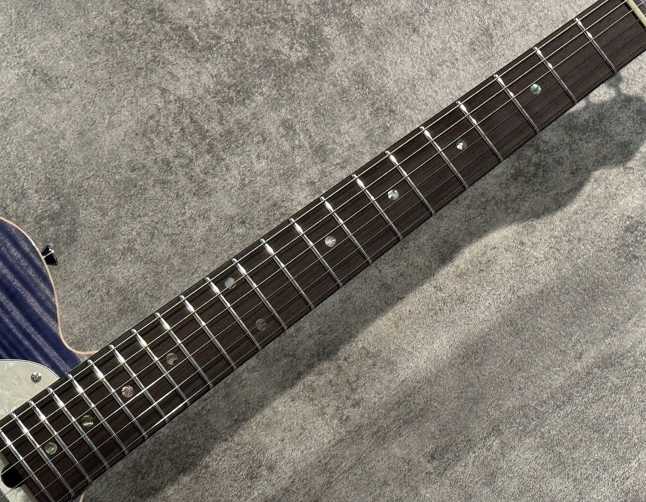 ギター T's Guitars TL-22 Flame Top T's Guitars TL-Classic 22 Purple Faded【3.3kgの軽量個体