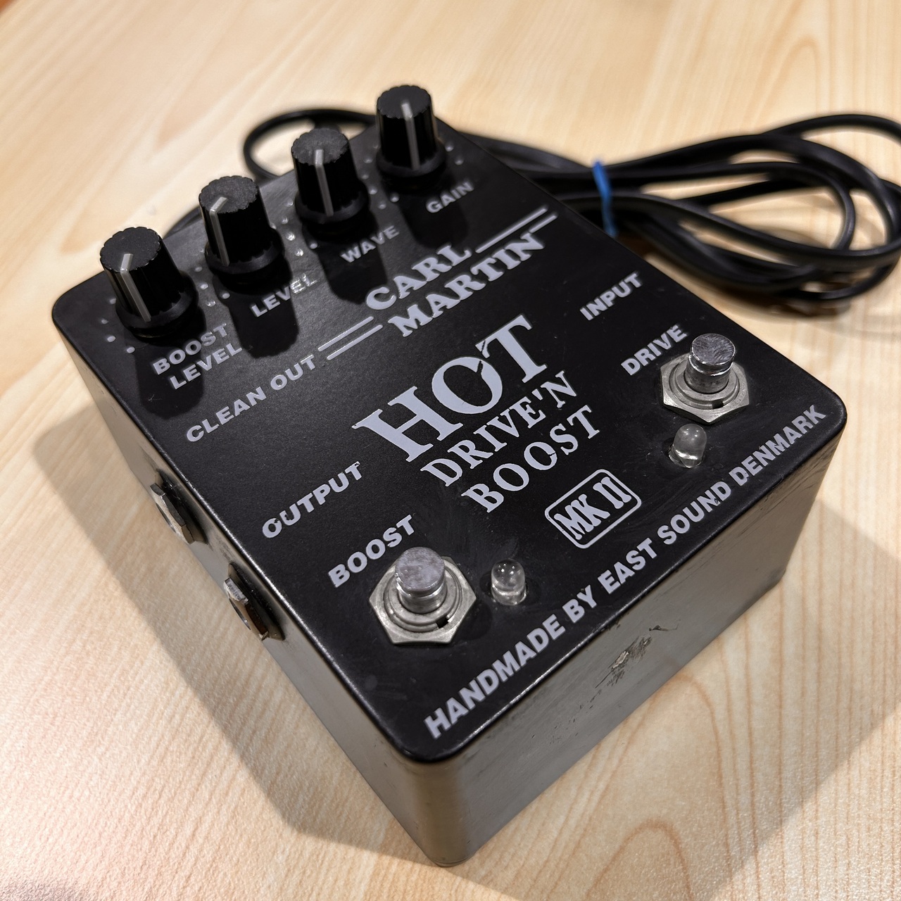 Carl Martin Hot Drive Boost ギターエフェクター CARL MARTIN Hot Drive'n Boost(中古)【楽器検索デジマート】