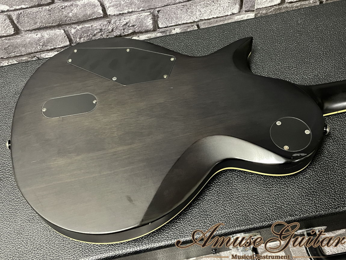 LTD EC-401 QM # See Thru Black Satin 2017年製【Limited Edition】w/ESP GIG BAG  3.22kg（中古）【楽器検索デジマート】