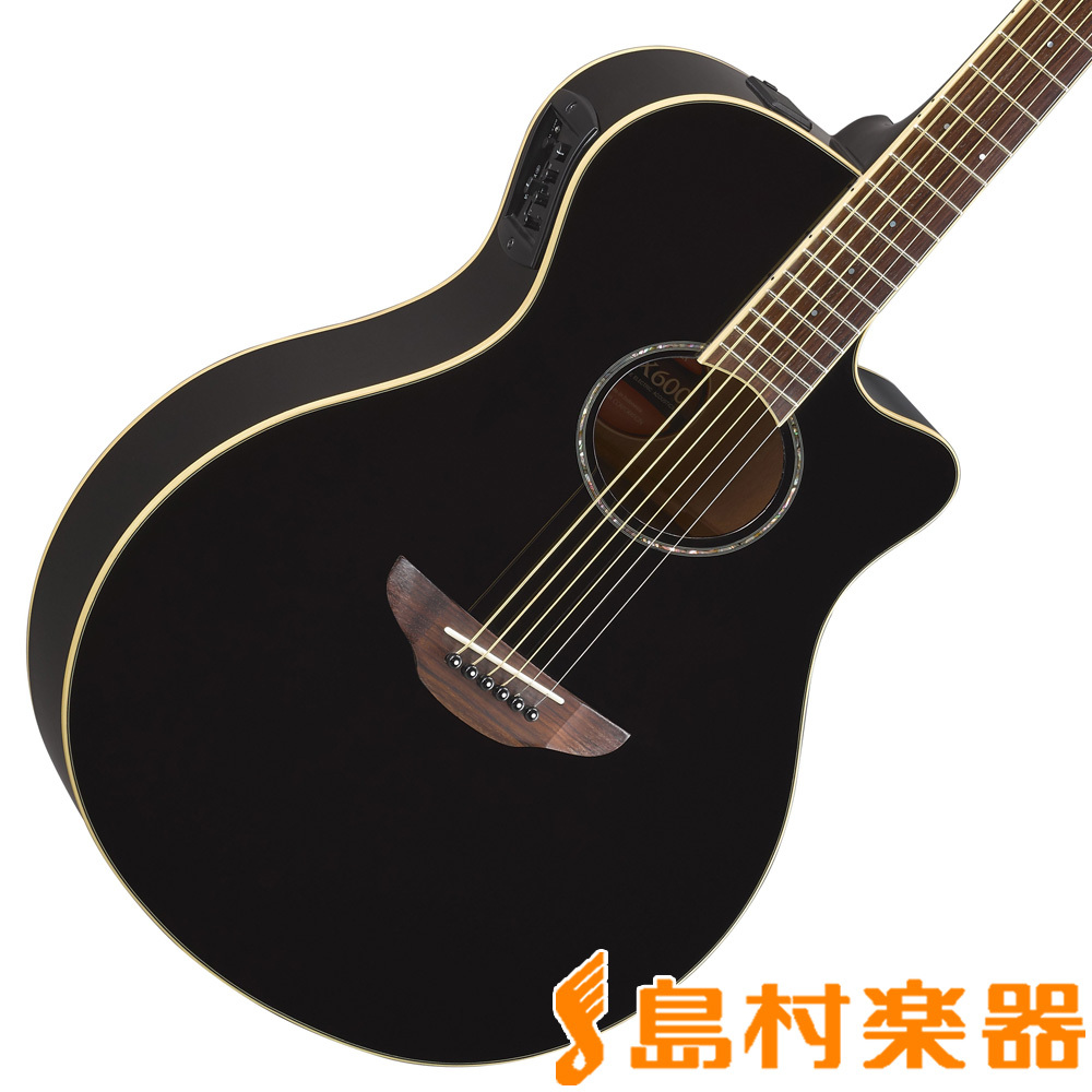YAMAHA APX600 ブラック エレアコギター（新品/送料無料）【楽器検索 ...