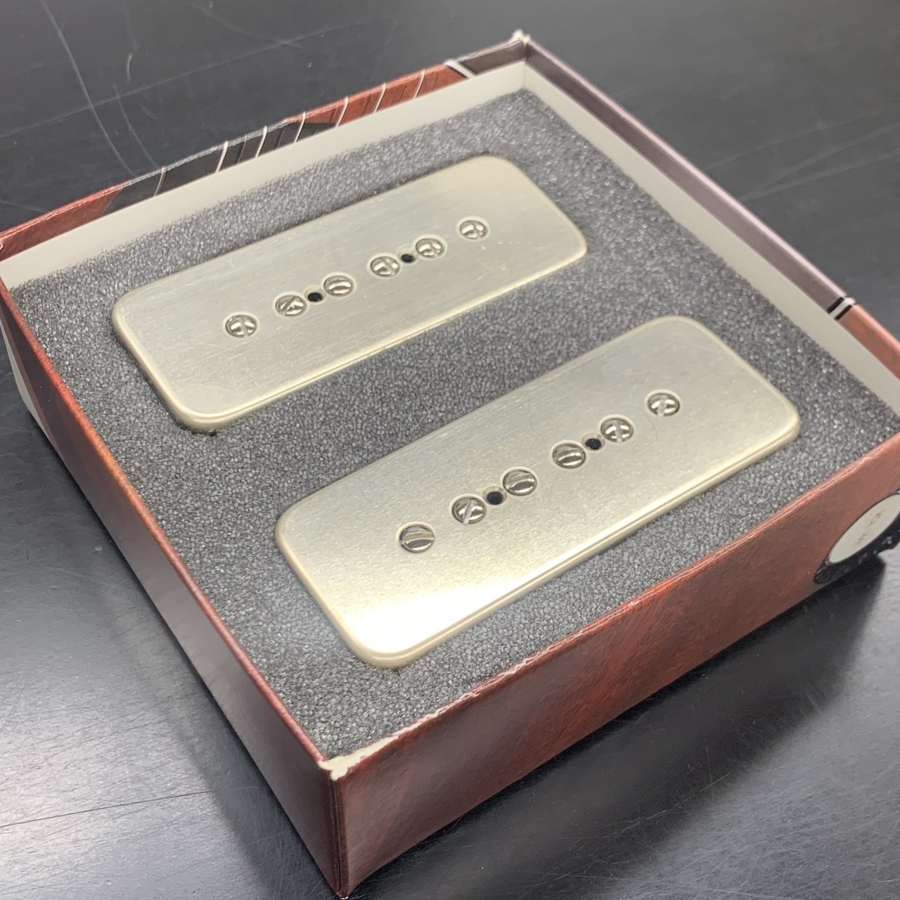 Bare Knuckle Pickups HALF NOTE 90 P90 Raw-Nickel SET / 2-Conductor ベア ナックルピックアップ（新品）【楽器検索デジマート】