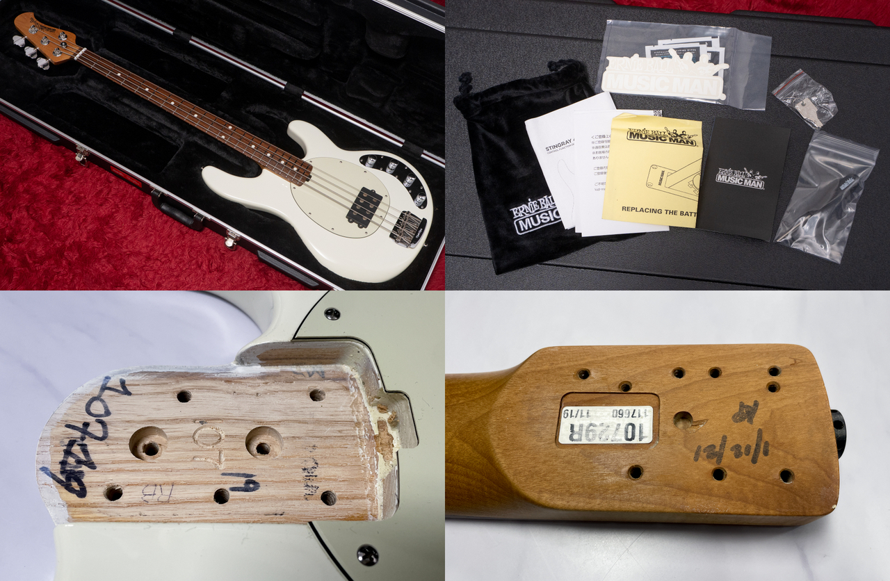 MUSIC MAN StingRay Special Ivory White 2021 4.140kg #F86678【GIB
