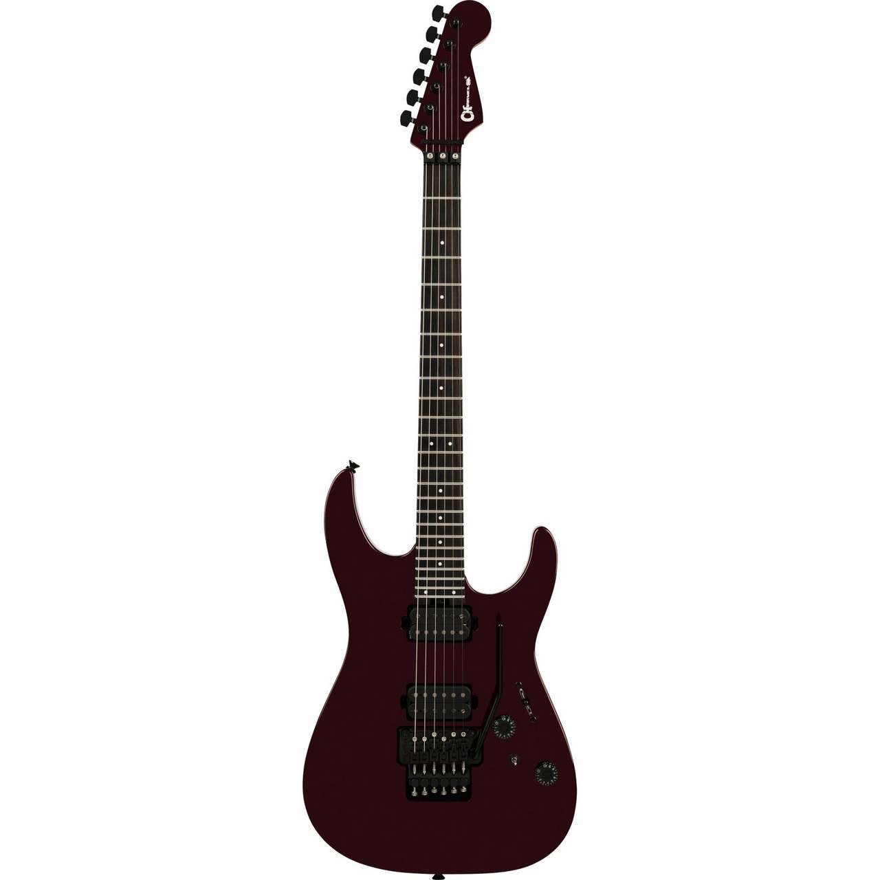Charvel Pro-Mod Plus Dinky DK24 HH FR EB Ebony Fingerboard Crimson