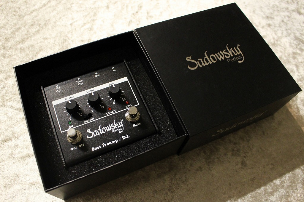 Sadowsky SBP-1 Bass Preamp / DI【ベース用プリアンプ/DI】【即納可能