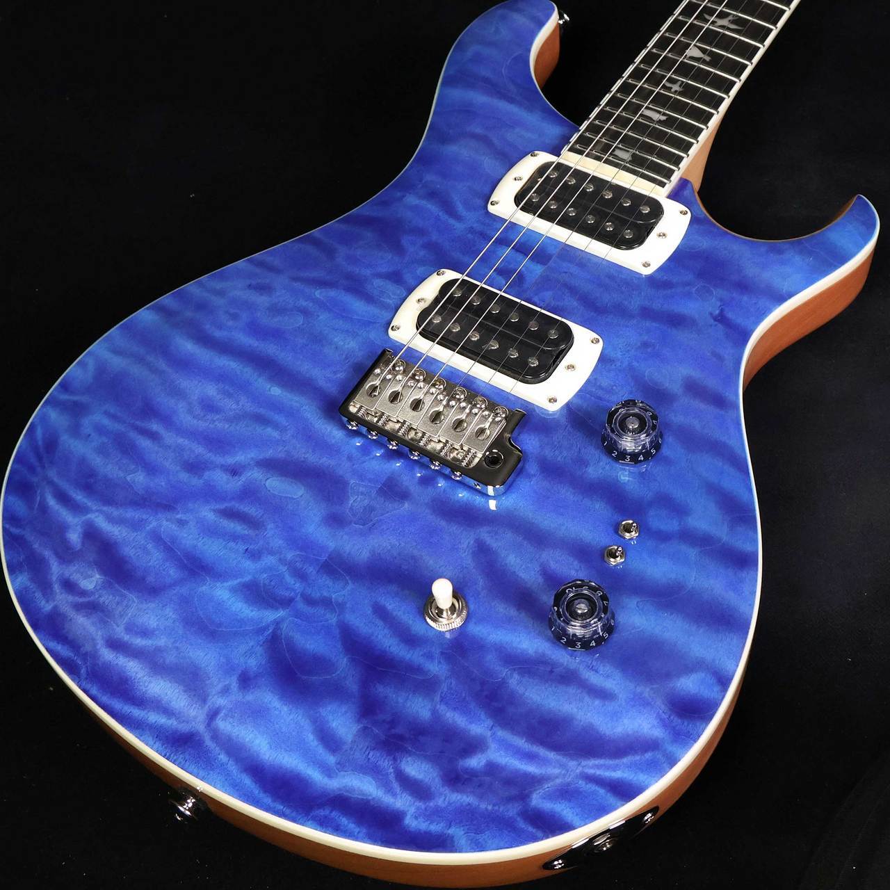 Paul Reed Smith(PRS) PRS SE Custom 24-08 Quilt Package Faded Blue