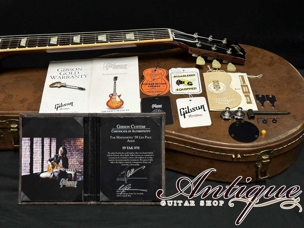 Gibson Custom Shop Limited Run TAK Matsumoto 1959 Les Paul