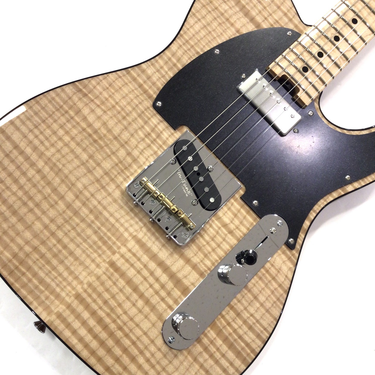 Kz Guitar Works TL Trad 22 MHS3 / Natural 【5Aフレイムメイプル