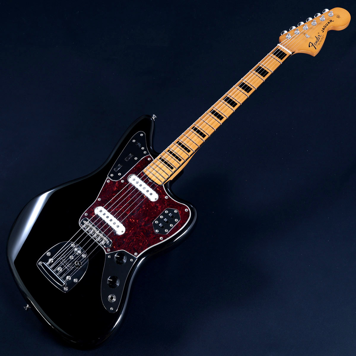 Fender Vintera II 70s Jaguar Maple Black [3.98kg]【MX25117370