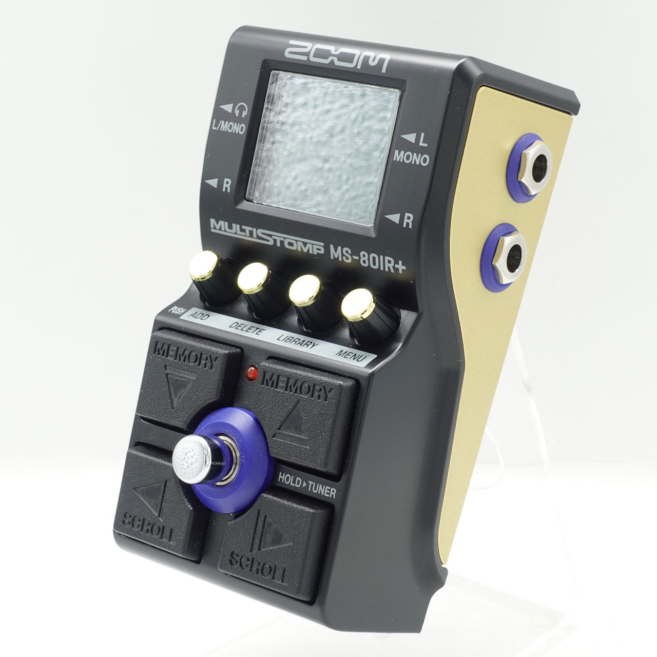 【最終価格】ZOOM MS-80IR+ アンシミュ IR アンプモデリング ZOOM MS-80IR+ MultiStomp（中古）［デジマートSALE］【楽器検索
