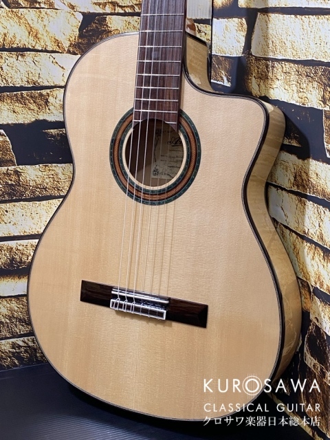 ARIA アリア Model:A-112CWE カッタウェイ エレガット 松・メイプル