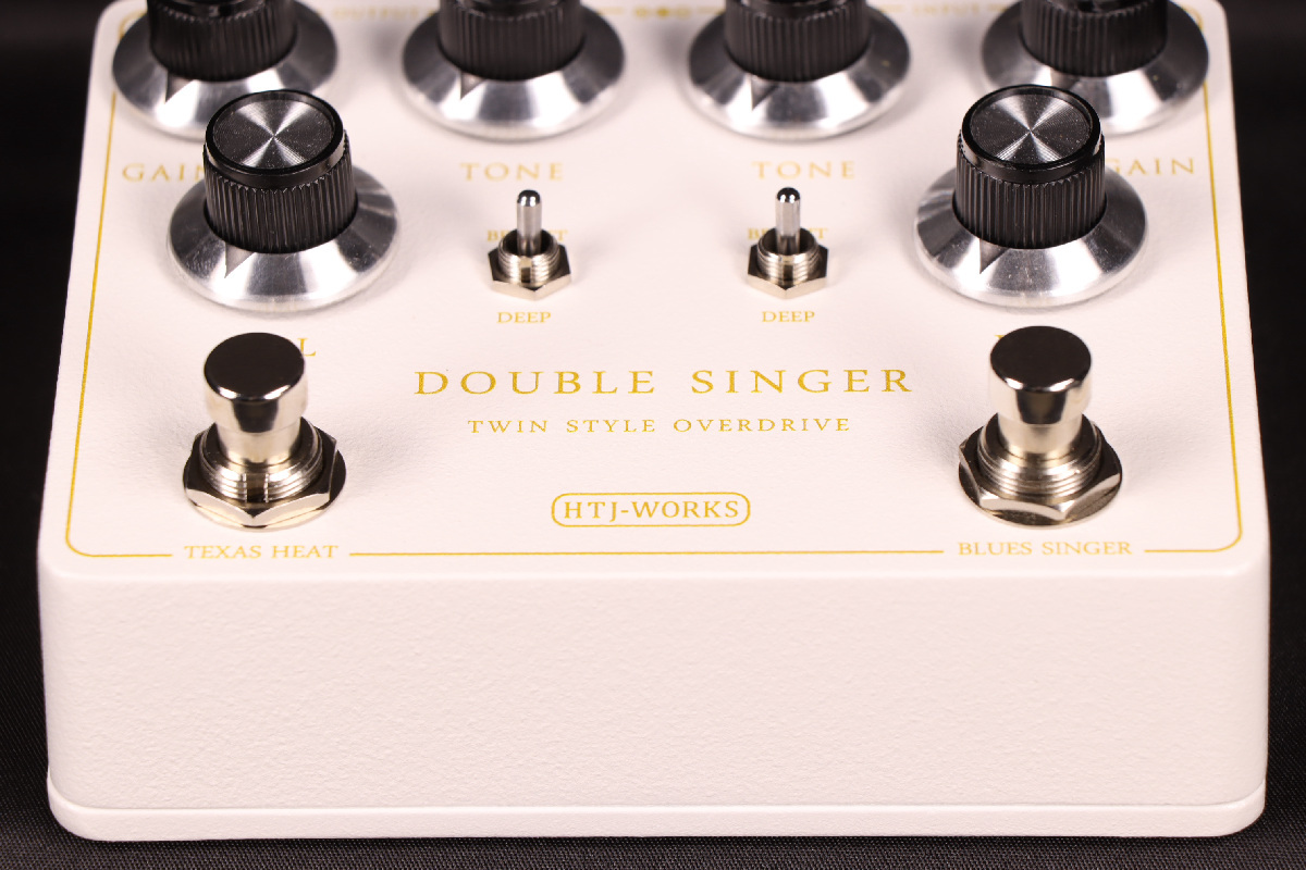 HTJ-WORKS DOUBLE SINGER -TWIN STYLE OVERDRIVE- ホワイトカラー