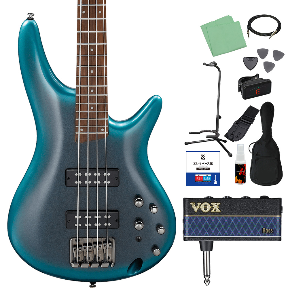 Ibanez SR300E ベース初心者12点セット 【ヘッドホンアンプ付】 CUB