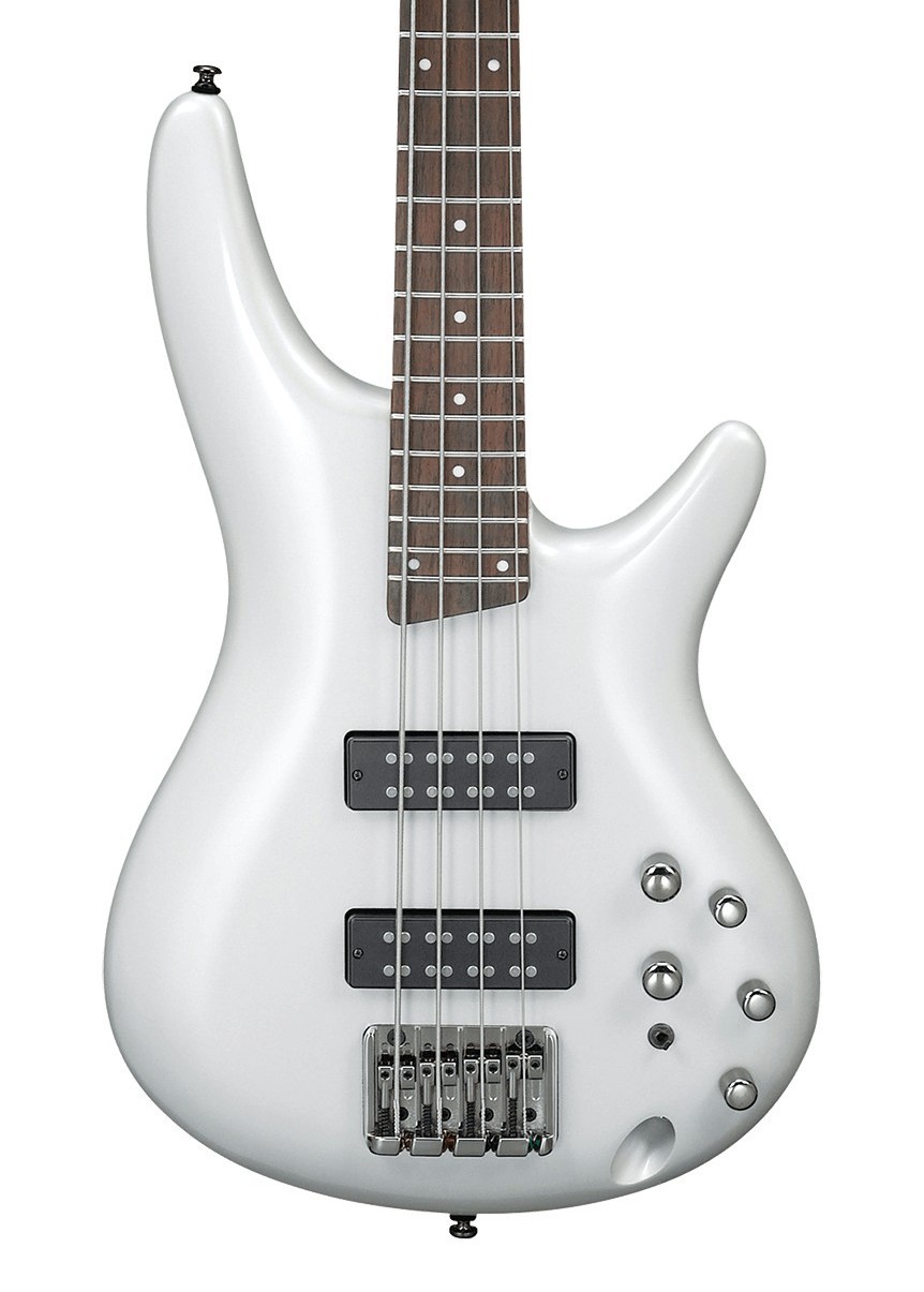 Ibanez SDGR SR300 ホワイト Ibanez SR Standard SR300 – PW 4 String Bass Guitar - Musicians Cart