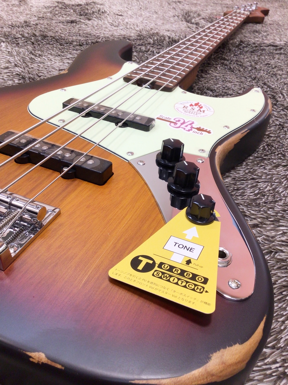 Bacchus WL4-AGED/RSM 3TS ジャズベース woodline Bacchus WL4-AGED/RSM (CR-AGED) ｜イケベ楽器店オンラインストア