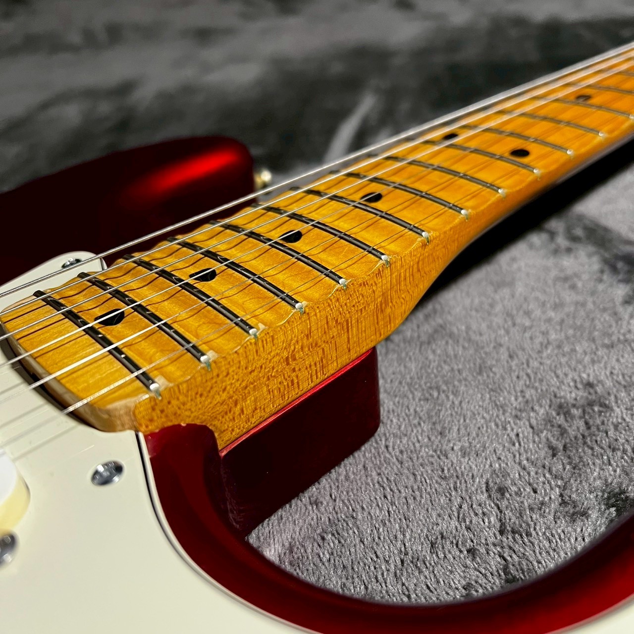 Fender Japan ST57 Candy Apple Red スキャロップ指板 1986-1987製
