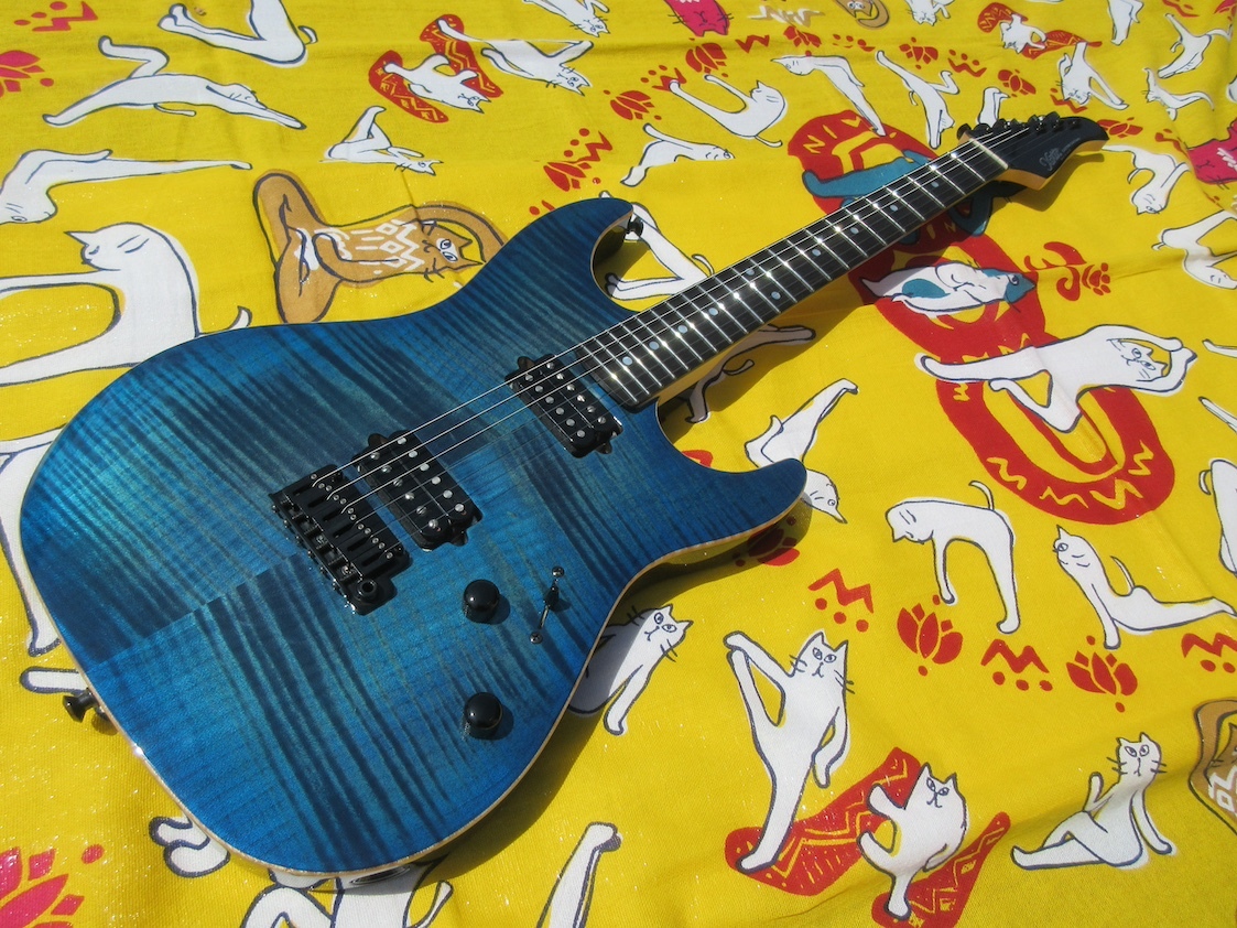 ギター Xotic xs-core HH Aqua Blue Burst Xotic XS-Core HH Aqua Blue Burst #20015 | Blue Guitars