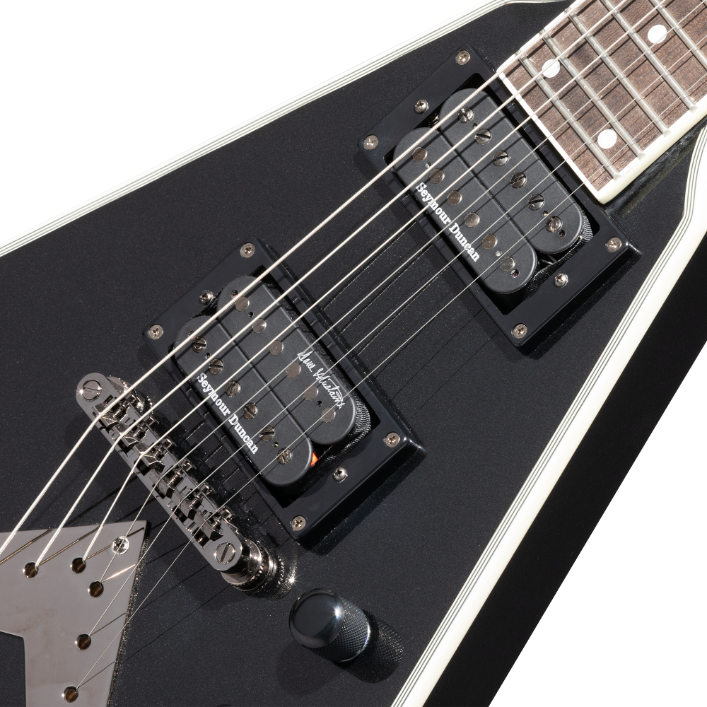 Epiphone エピフォン Dave Mustaine Flying V Custom Black Metallic