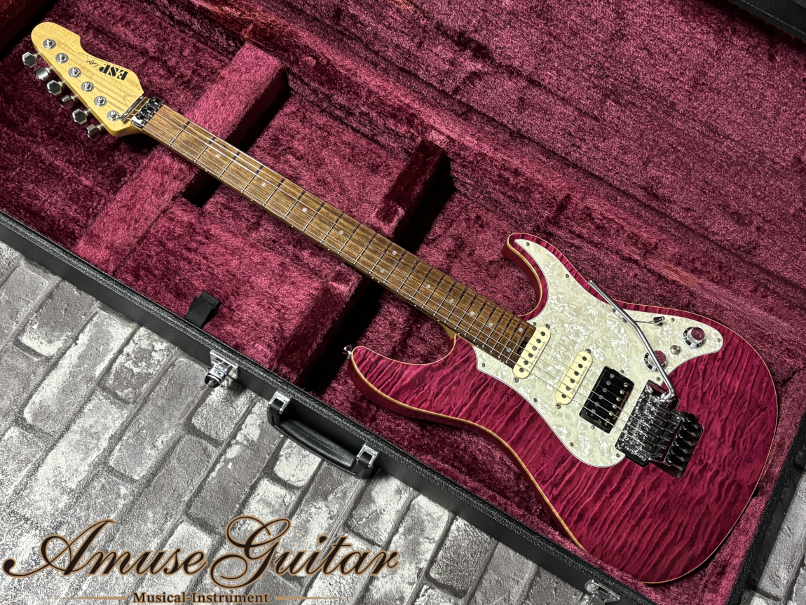 ESP SNAPPER-CTM24-FR/R # Magenta 2013年製【Stainless Fret Install