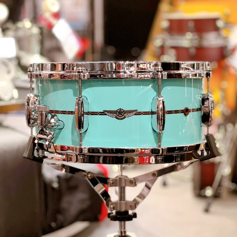 Tama TBS136S-GAQ [STAR Bubinga Snare Drum 13×6 / Grand Aqua