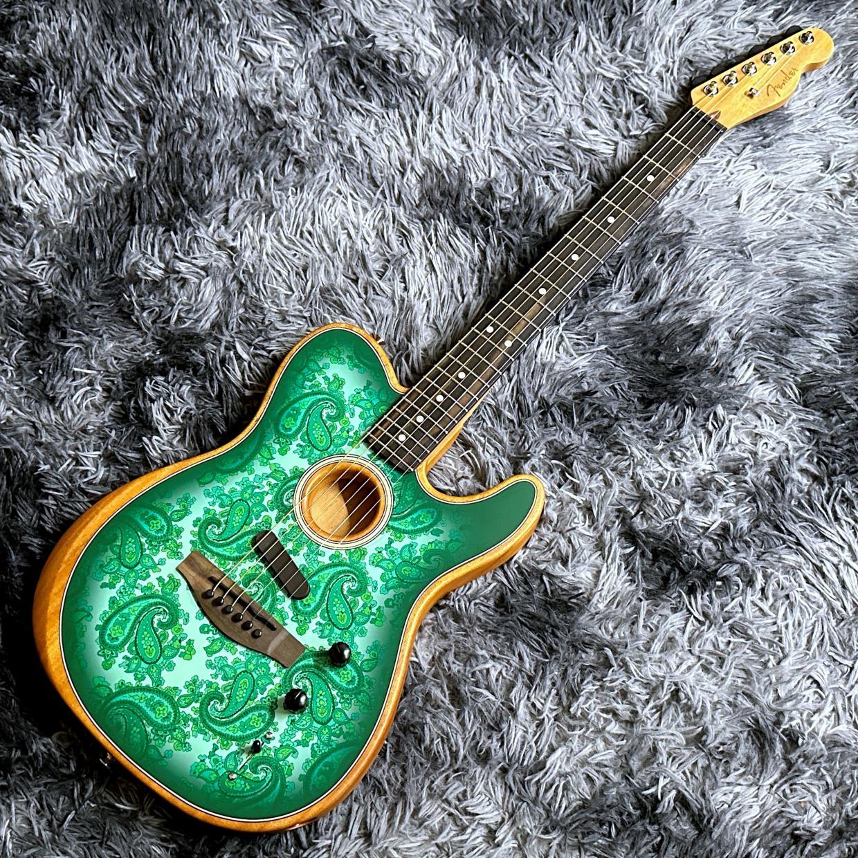 Fender Limited Edition American Acoustasonic Telecaster, Ebony