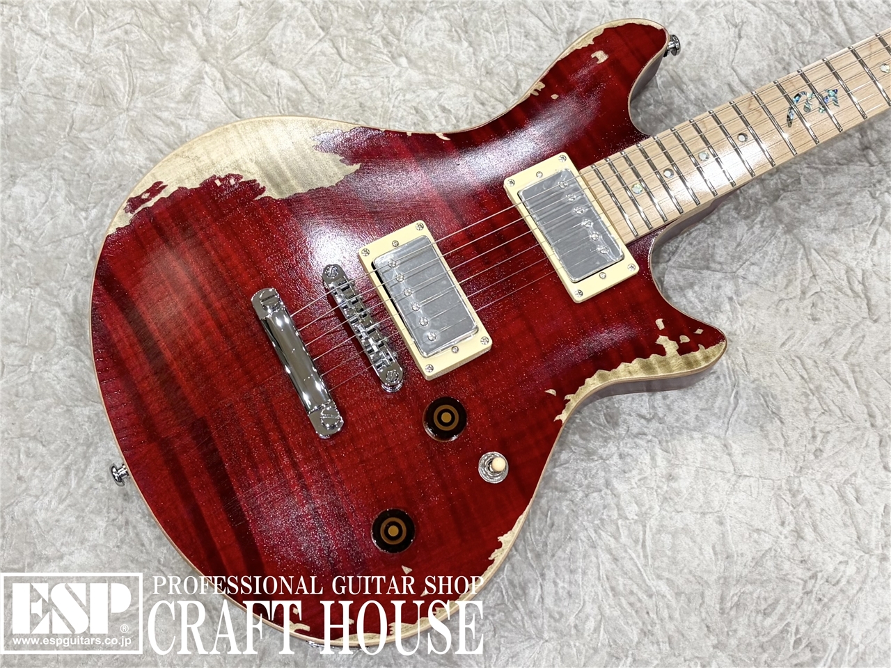 BanG Dream! POTBELLY FM Rāna / Distressed See Thru Wine Red