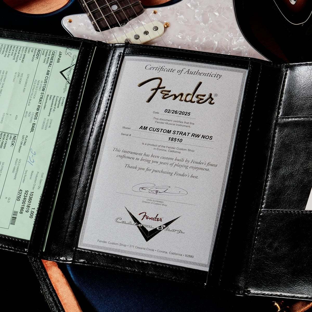 Fender Custom Shop American Custom American Stratocaster NOS
