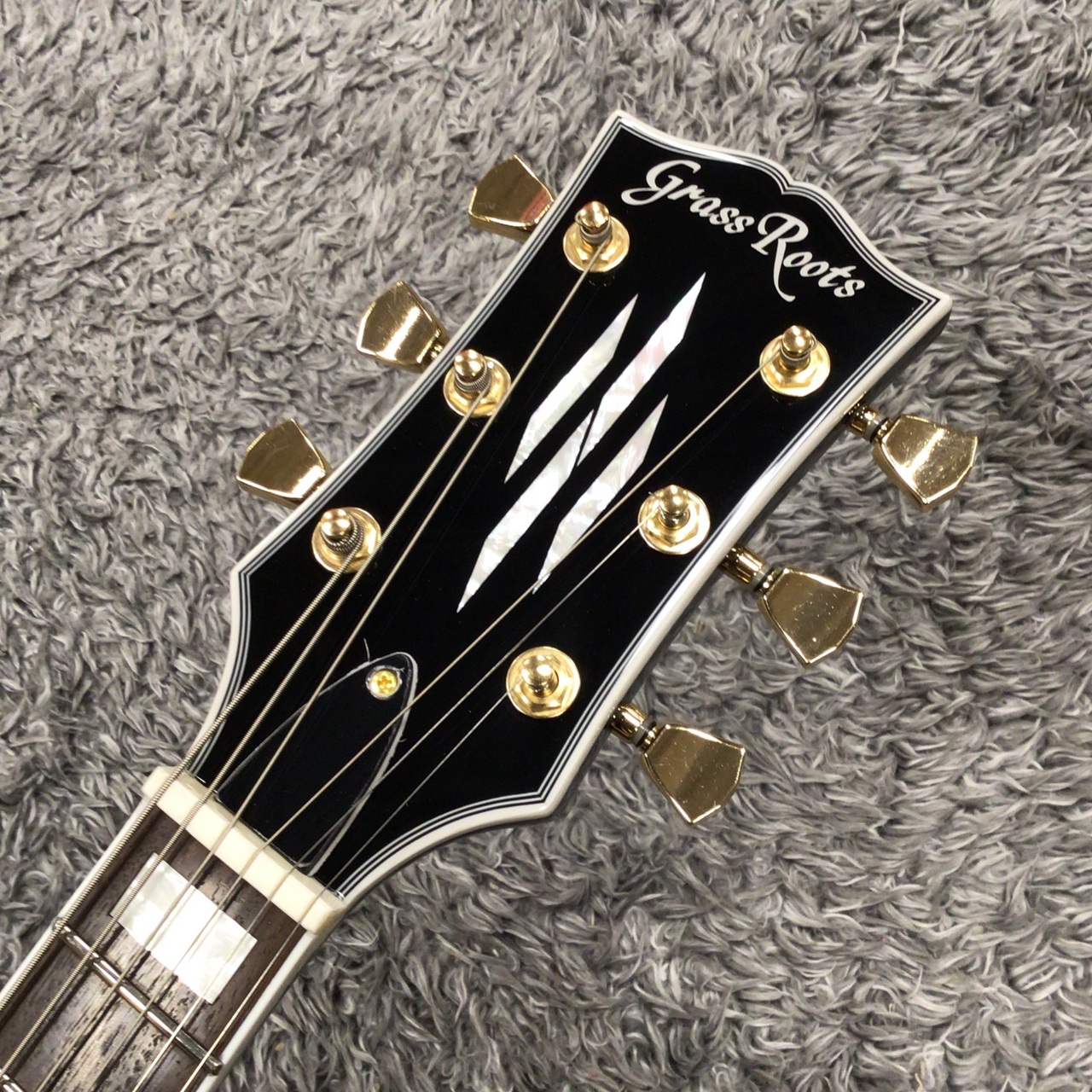 GrassRoots G-LPC-Mini BK(Black)【アンプ搭載ミニギター】【LP