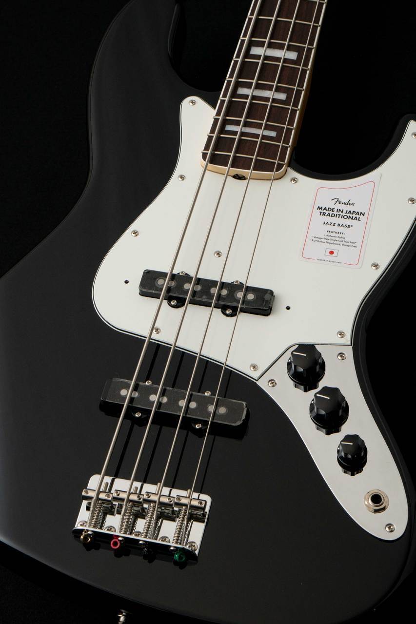 Fender MIJ TRAD II Late 60s Jazz Bass Matching Head Black【旧価格