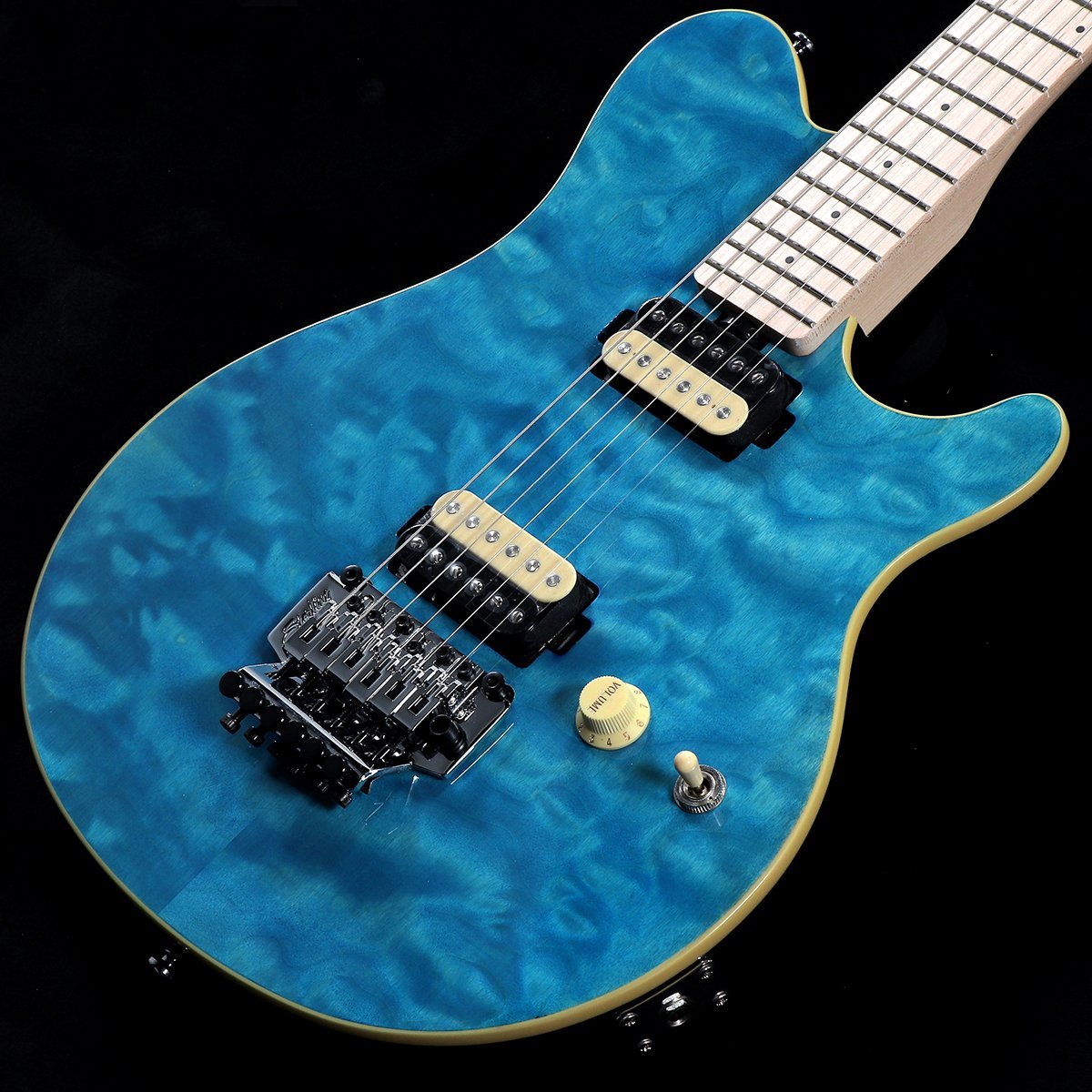 Sterling by MUSIC MAN AX40-TBL-M Trans Blue  [限定品](重量:3.49kg)【渋谷店】（新品/送料無料）【楽器検索デジマート】