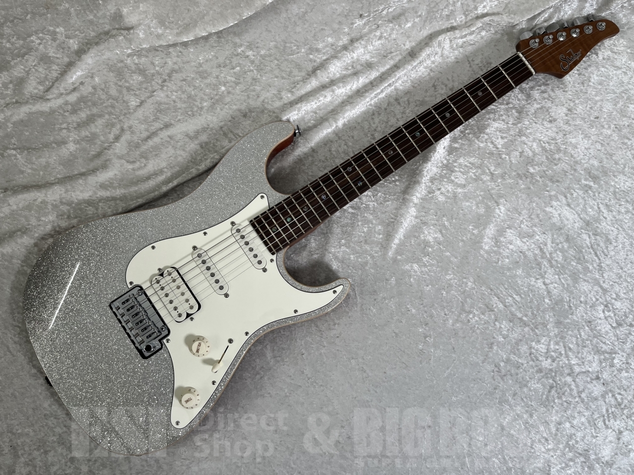 ギター suhr custom standard Suhr Standard Quilt Top Chambered # Trans Blue 2001年製