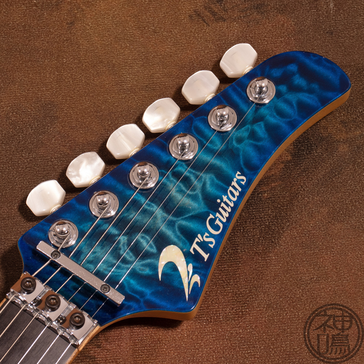 ギター T's Guitars DSTPro24 Trans Blue Buirst T's Guitars DST-Pro24 Quilted (Trans Blue Burst)（中古/送料