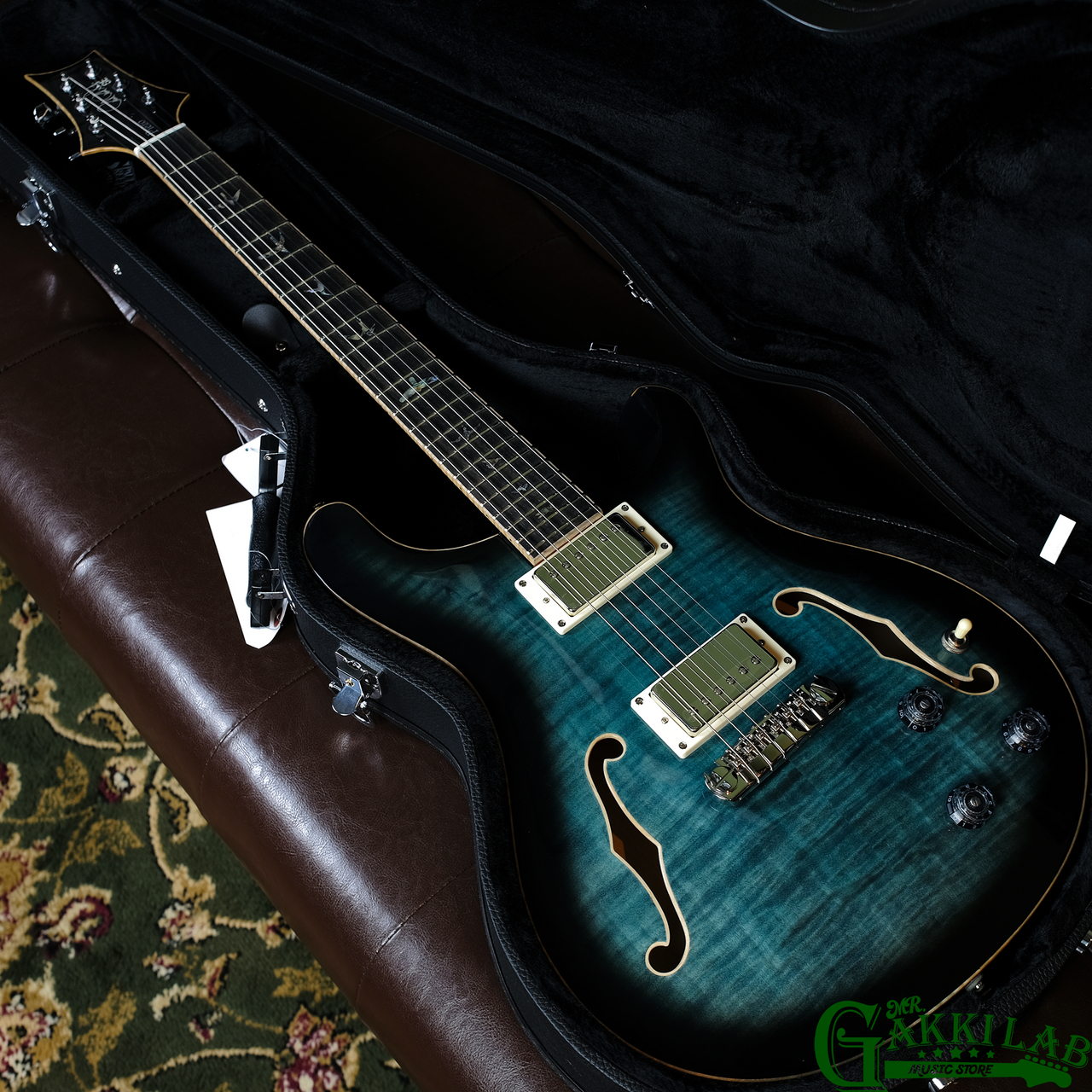 Paul Reed Smith(PRS) 2025 SE Hollowbody II Piezo Peacock Blue