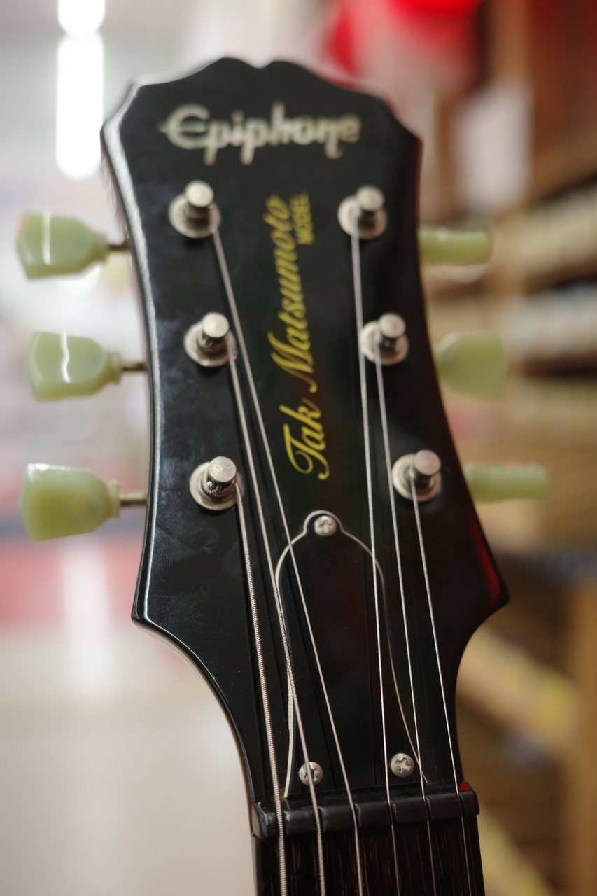 Epiphone Limited Edition Tak Matsumoto DC Standard Goldtop