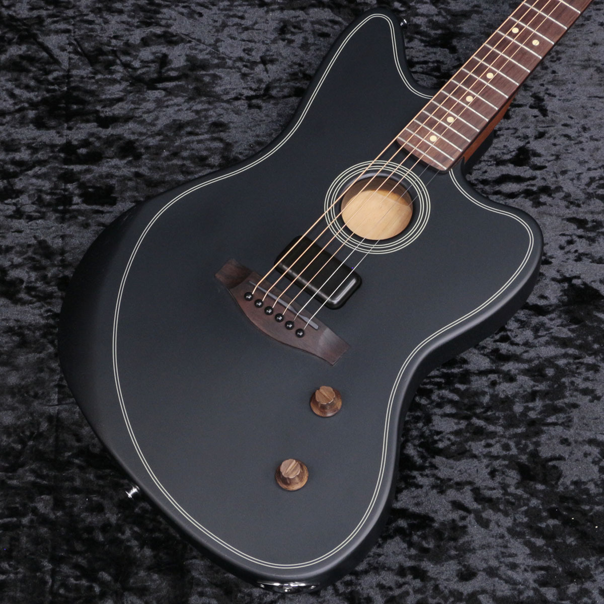 Fender Acoustasonic Standard Jazzmaster Black【新宿店】（新品/送料