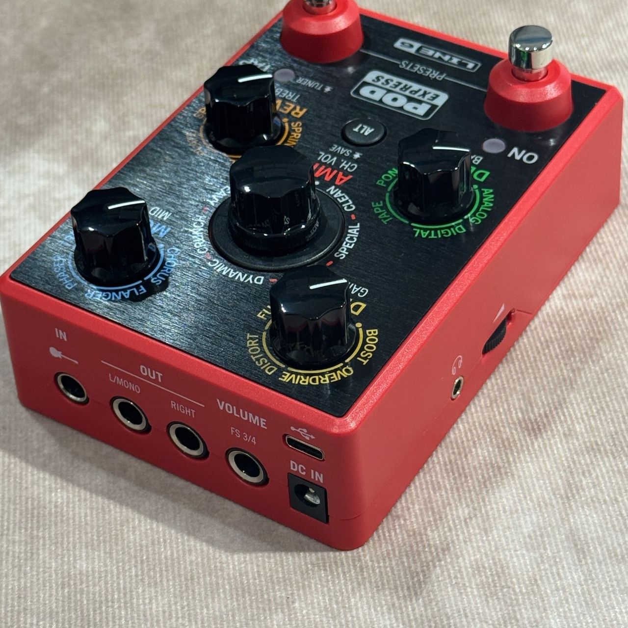 LINE 6 POD Express Guitar ギター用 アンプシュミレーター（B級特価