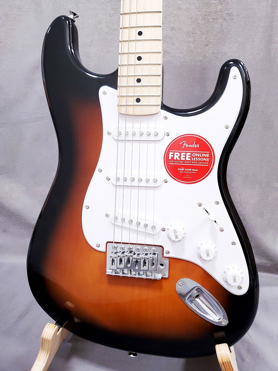 Squier by Fender Squier Sonic Stratocaster (Black/Maple