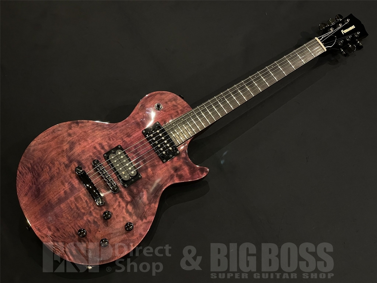 瀧川一郎　モデル　ギター　RE−180C FERNANDES RE-180C / See Thru Purple（中古/送料無料）【楽器検索