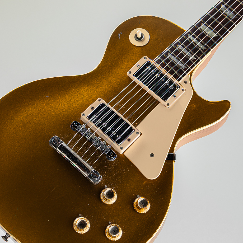 レスポール Gibson Les Paul Deluxe Gold Top w/Hum-Bucker Conversion / 1969