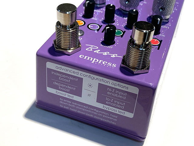 【本日のみお値下げ】empress Effects ParaEQ w/Boost Empress Effects Bass ParaEQ EQ w/ Boost for Bass(新品