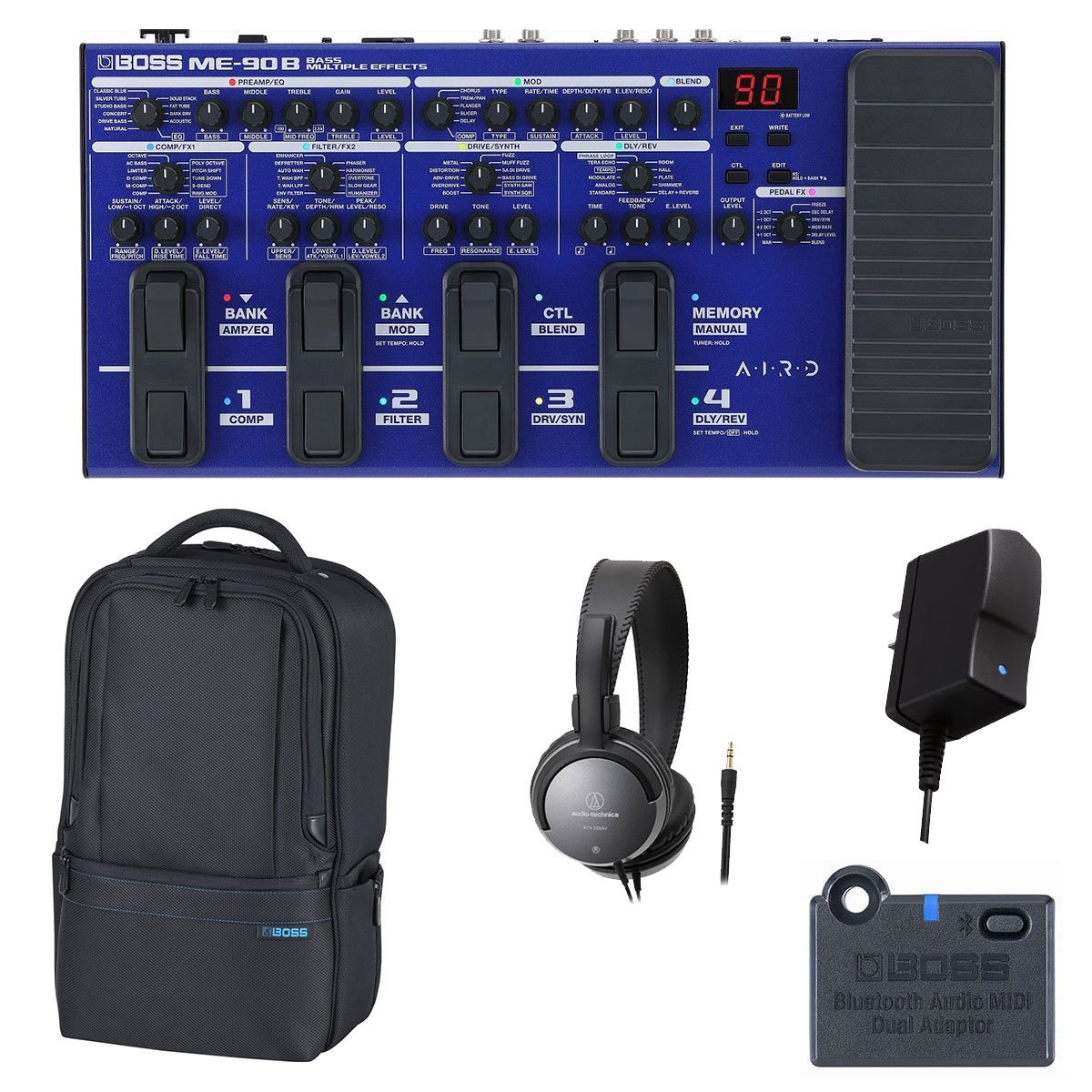 BOSS ME-90B ベース用マルチエフェクター[BOSS製ユーティリティ