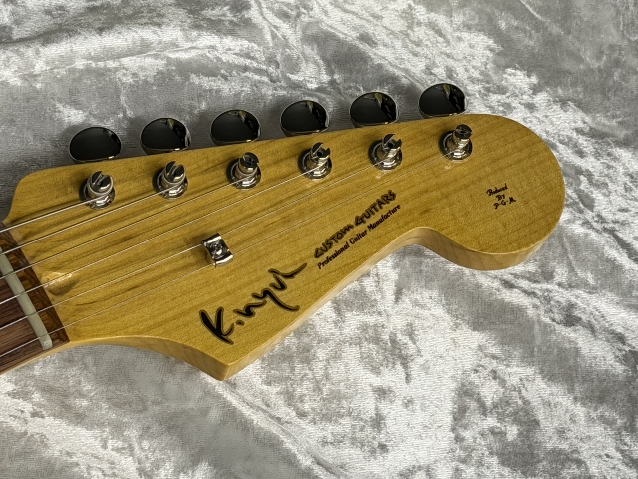 K.Nyui Custom Guitars KNST / Sherwood Green ウエイト3.5キロ