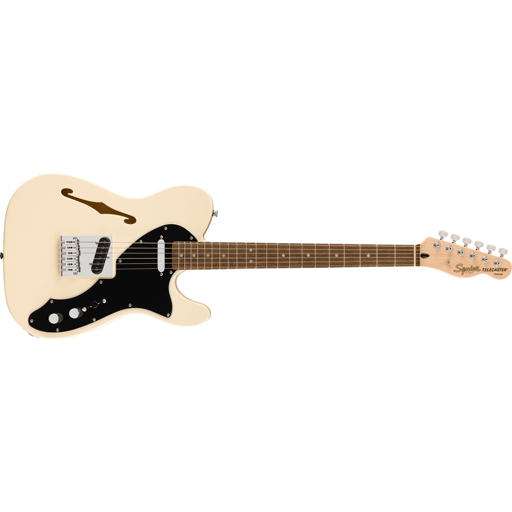 Squier by Fender Affinity Series Telecaster Thinline Olympic White